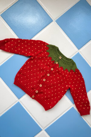 Fruit Cardigan Junior ENGLISH