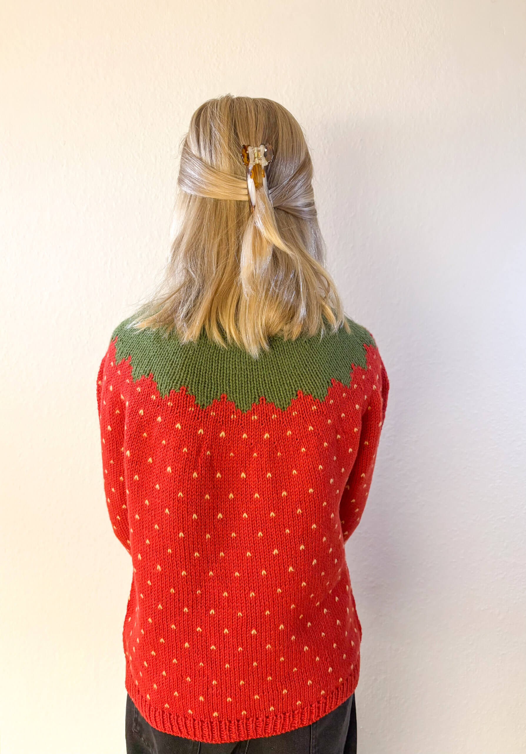 Fruit Cardigan Junior ENGLISH - Billede 3